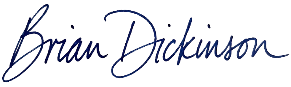 Brian Dickinson Signature